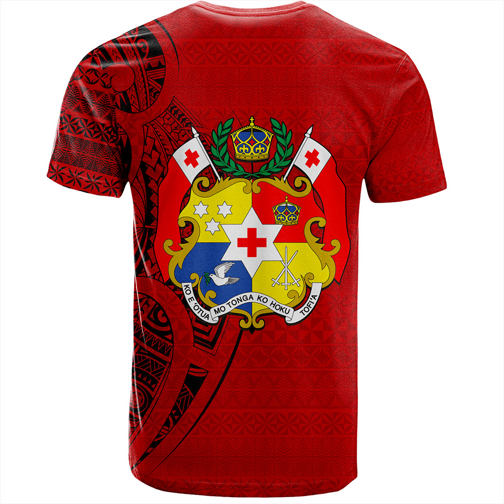 Tonga T-Shirt Coat Of Arms Tribal Polynesian