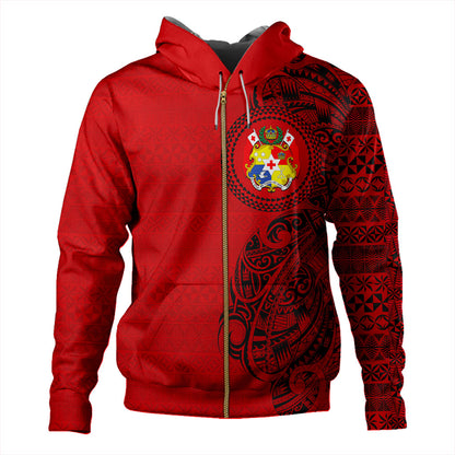 Tonga Hoodie Coat Of Arms Tribal Polynesian
