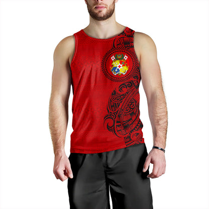 Tonga Tank Top Coat Of Arms Tribal Polynesian
