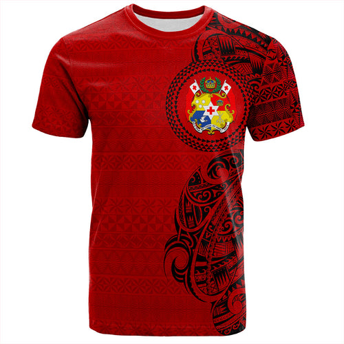 Tonga T-Shirt Coat Of Arms Tribal Polynesian