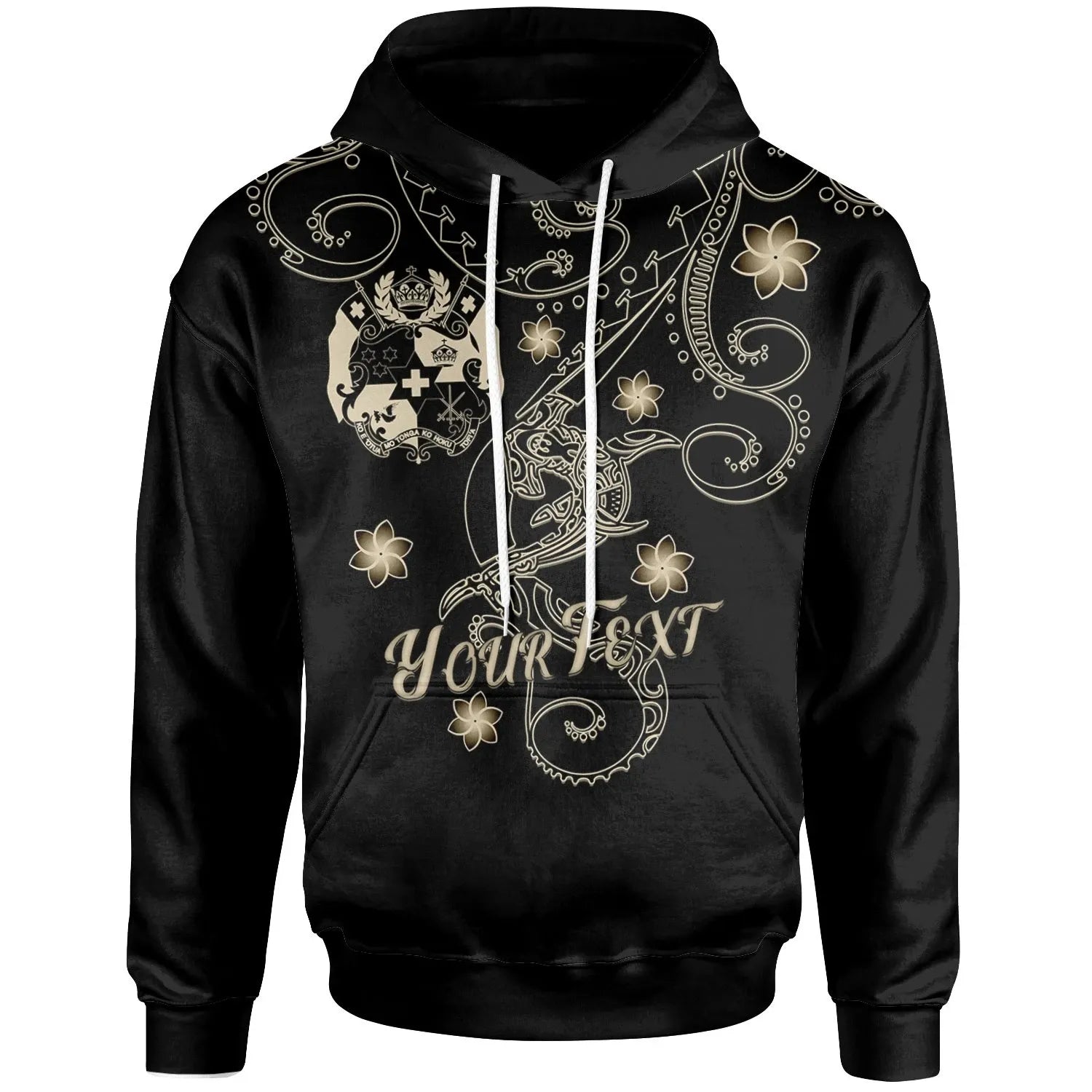 Tonga Custom Personalised Hoodie - Tonga Sea Life