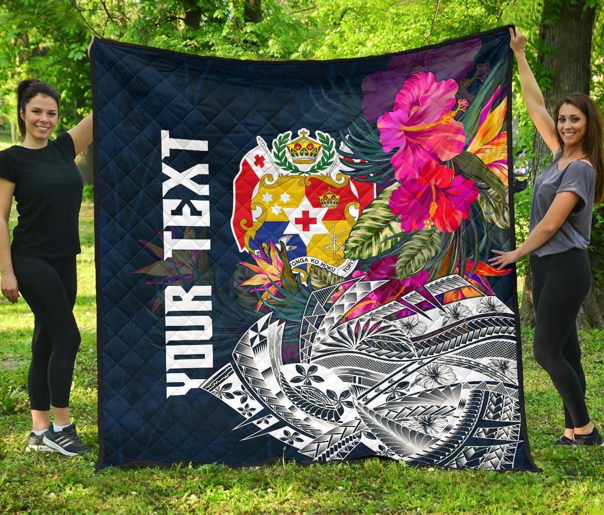 Tonga Custom Personalised Premium Quilt - Summer Vibes