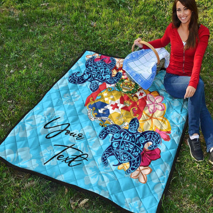 Tonga Custom Personalised Premium Quilt - Tropical Style