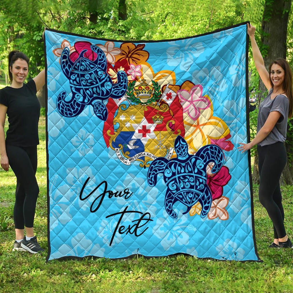 Tonga Custom Personalised Premium Quilt - Tropical Style