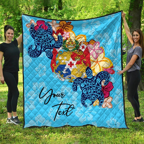 Tonga Custom Personalised Premium Quilt - Tropical Style