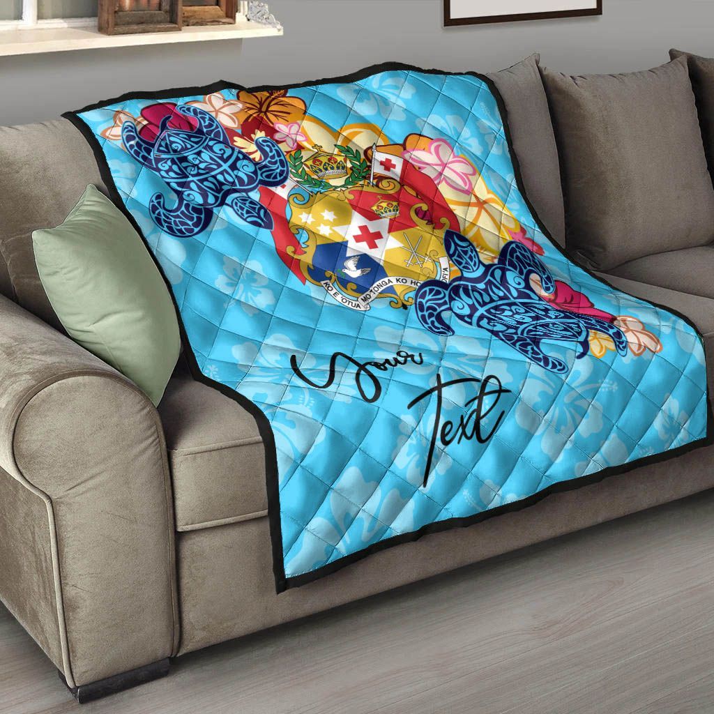 Tonga Custom Personalised Premium Quilt - Tropical Style