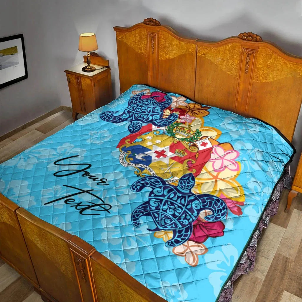 Tonga Custom Personalised Premium Quilt - Tropical Style