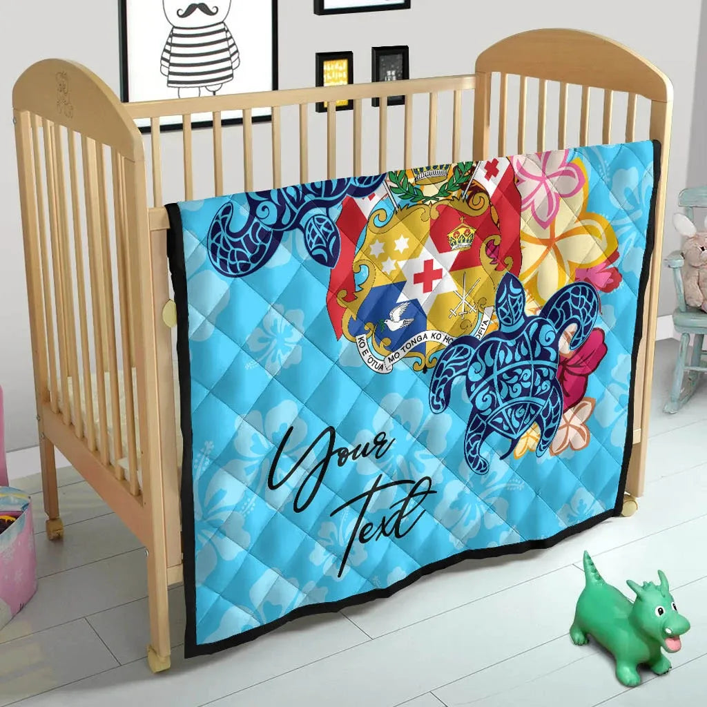 Tonga Custom Personalised Premium Quilt - Tropical Style