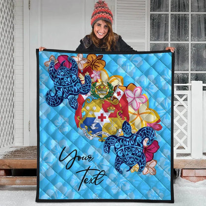 Tonga Custom Personalised Premium Quilt - Tropical Style