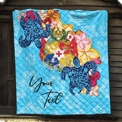 Tonga Custom Personalised Premium Quilt - Tropical Style