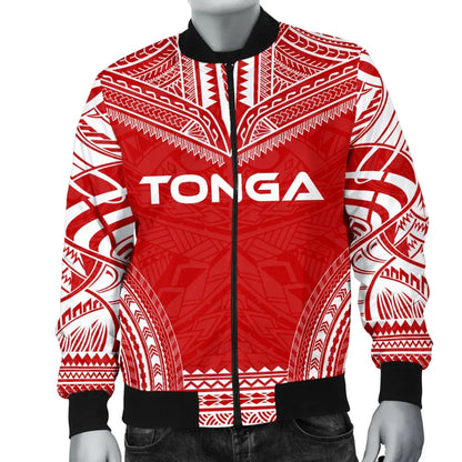 Tonga Flag Polynesian Chief Bomber Jacket