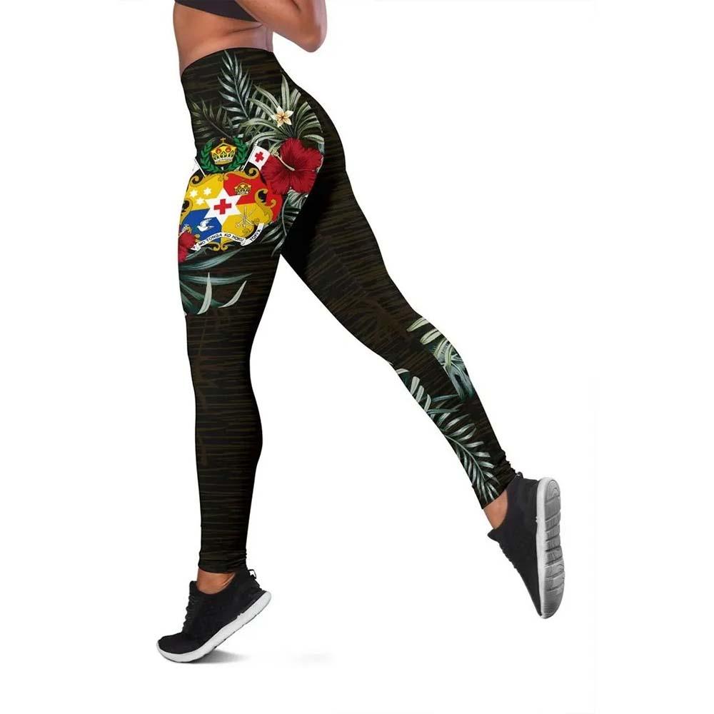 Tonga Hibiscus Legging