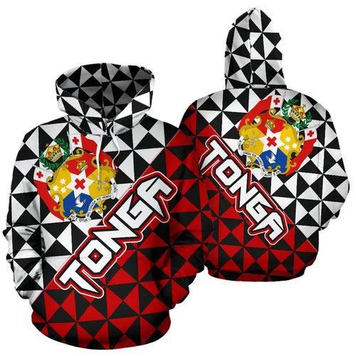 Tonga Hoodie - Tonga Coat Of Arms