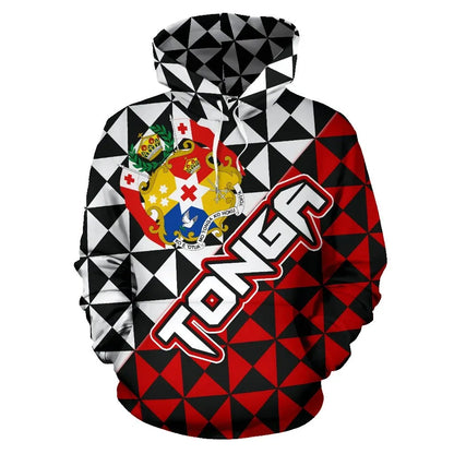Tonga Hoodie - Tonga Coat Of Arms