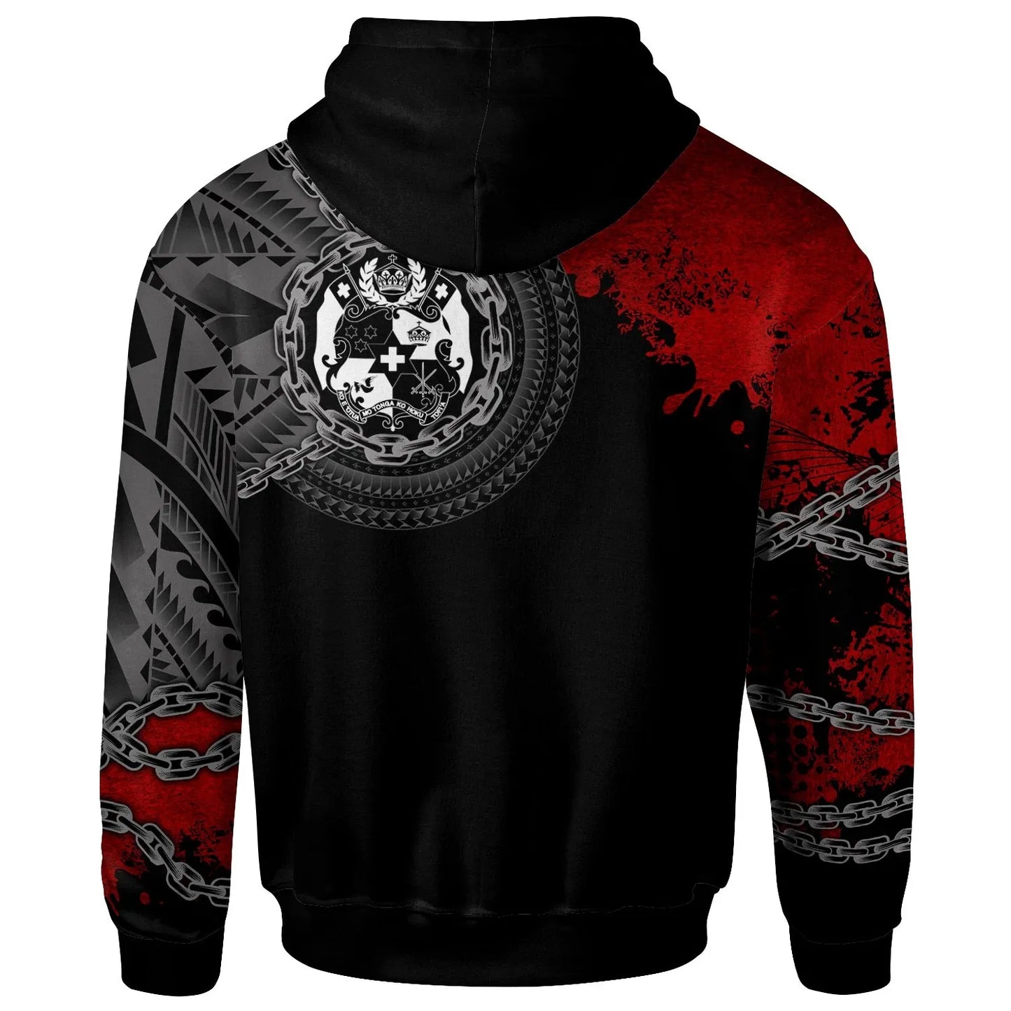 Tonga Hoodie - Polynesian Chain Style