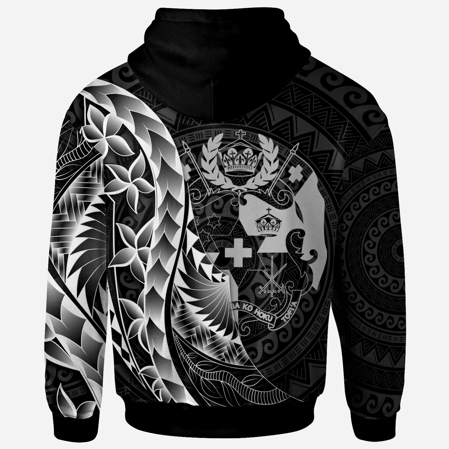 Tonga Hoodie - Polynesian Pattern Style
