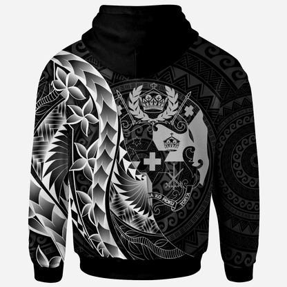 Tonga Hoodie - Polynesian Pattern Style