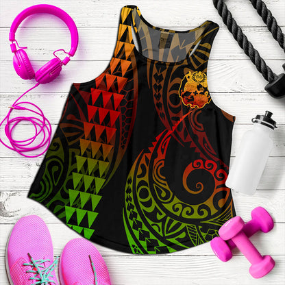 Tonga Women Tank Kakau Style