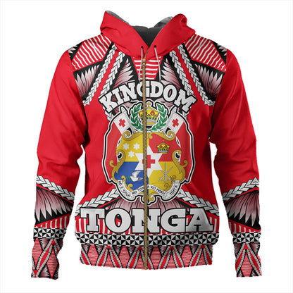 Tonga Hoodie Kingdom Ngatu Sport Style