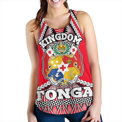 Tonga Women Tank Kingdom Ngatu Sport Style