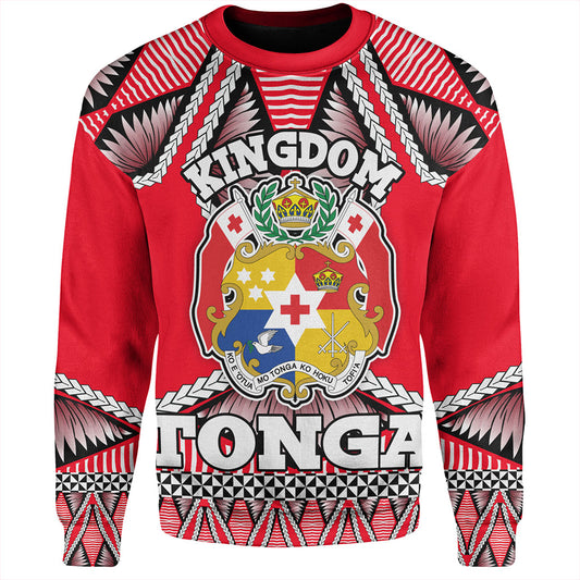 Tonga Sweatshirt Kingdom Ngatu Sport Style