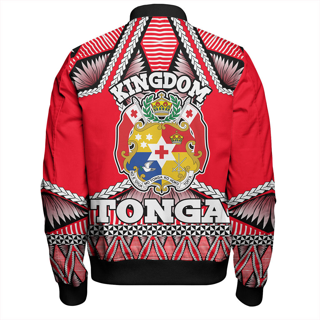 Tonga Bomber Jacket Kingdom Ngatu Sport Style