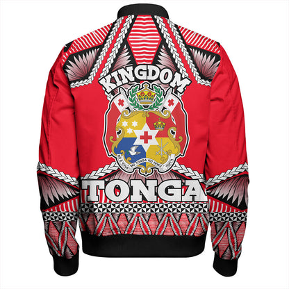 Tonga Bomber Jacket Kingdom Ngatu Sport Style