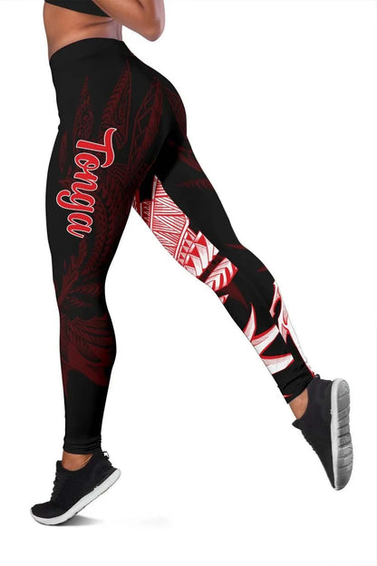 Tonga Legging - Wings Style Red