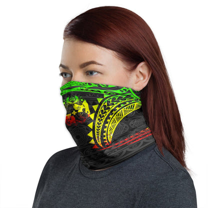 Tonga Neck Gaiter - Tribal Pattern Reggae