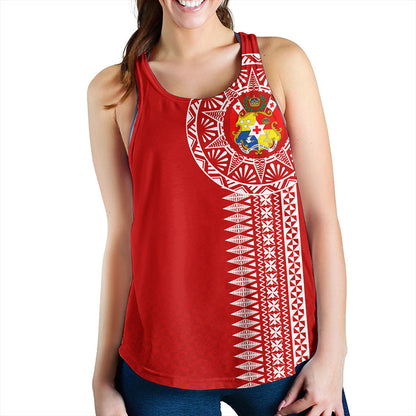 Tonga Women Tank Ngatu Tribal Pattern
