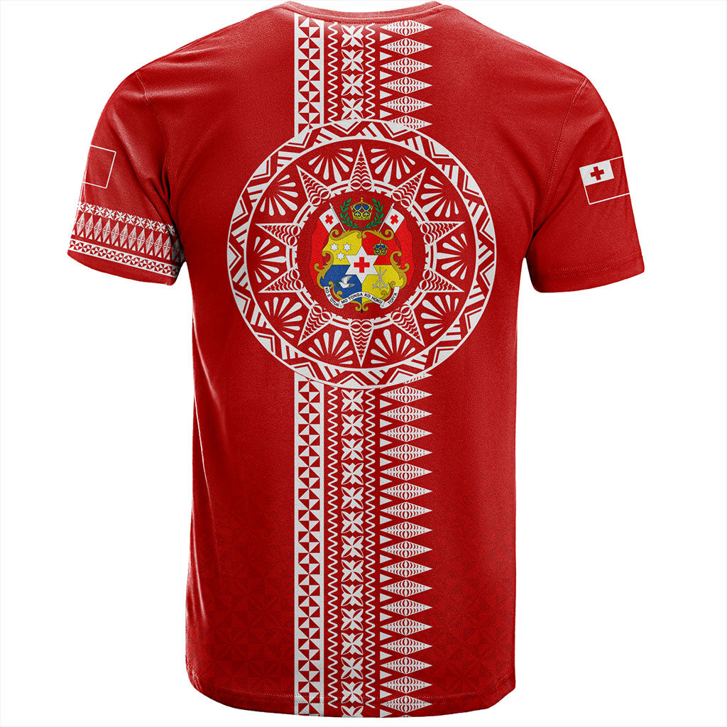 Tonga T-Shirt Ngatu Tribal Pattern
