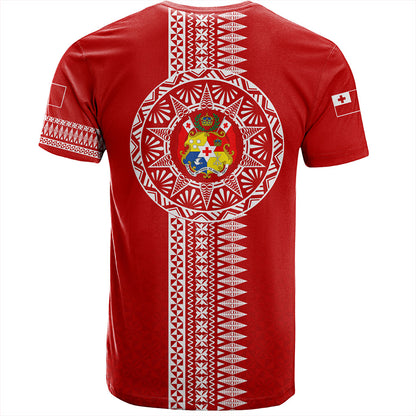 Tonga T-Shirt Ngatu Tribal Pattern