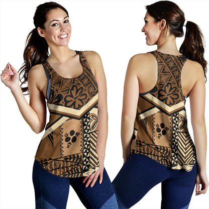 Tonga Women Tank Ngatu Pattern Siapo
