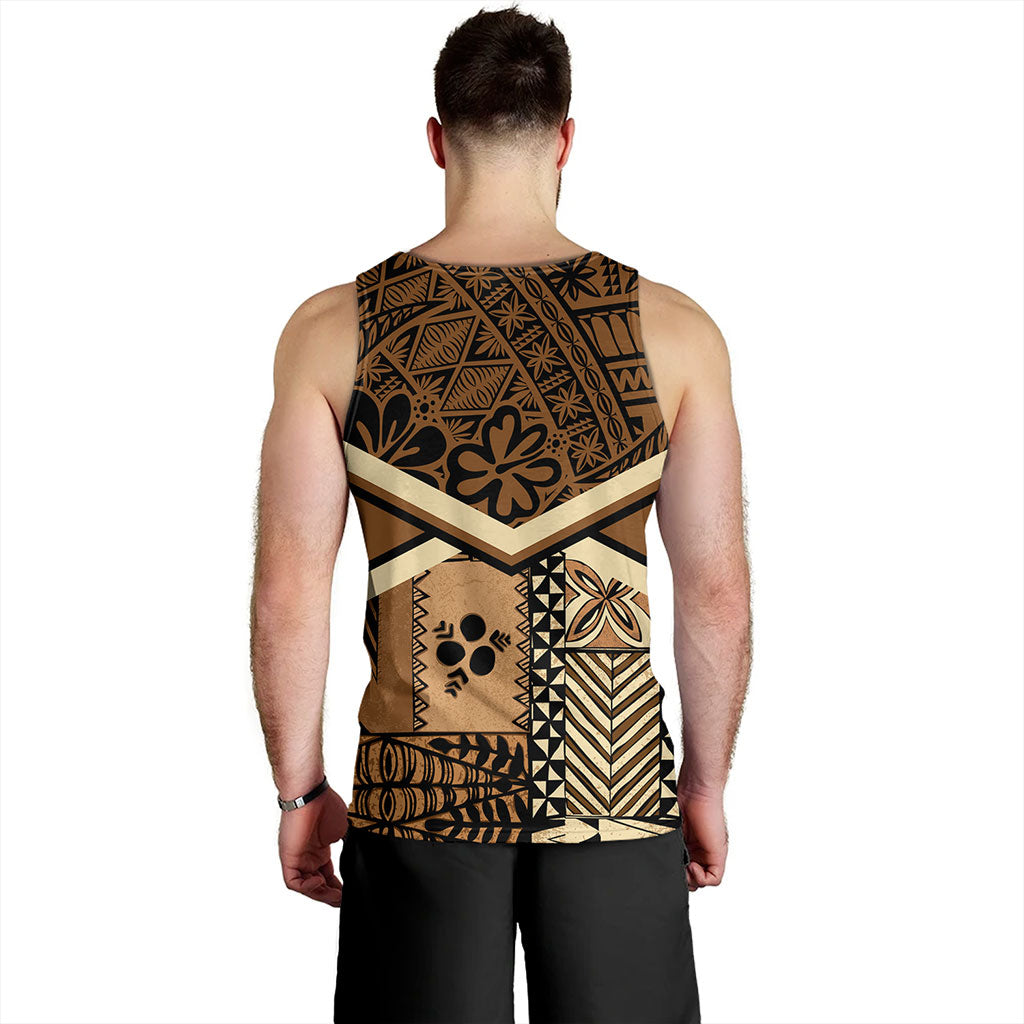 Tonga Tank Top Ngatu Pattern Siapo