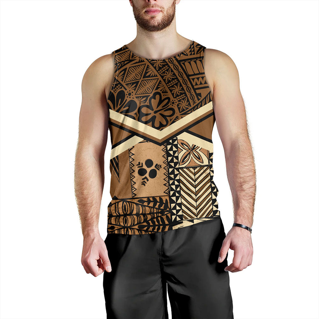 Tonga Tank Top Ngatu Pattern Siapo