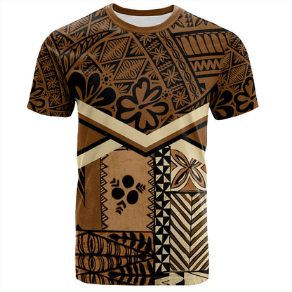 Tonga T-Shirt Ngatu Pattern Siapo