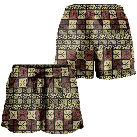 Tonga Women Shorts Ngatu Style