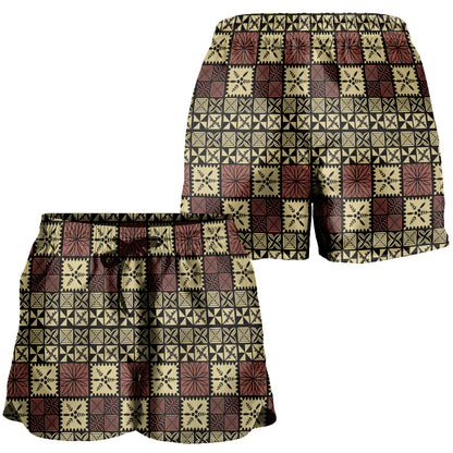 Tonga Women Shorts Ngatu Style