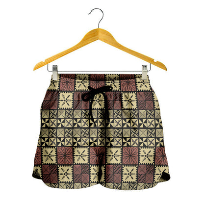 Tonga Women Shorts Ngatu Style