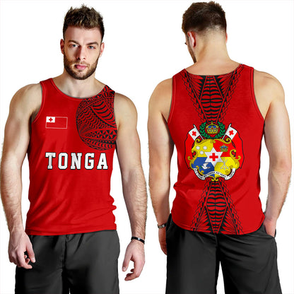 Tonga Tank Top Tattoo Ngatu Pattern Style