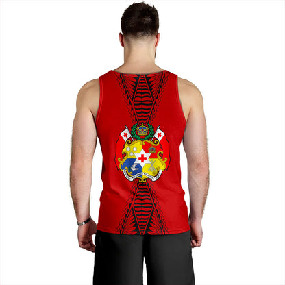 Tonga Tank Top Tattoo Ngatu Pattern Style
