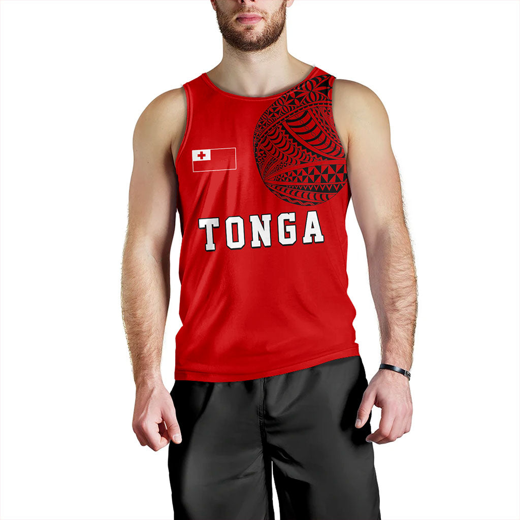 Tonga Tank Top Tattoo Ngatu Pattern Style