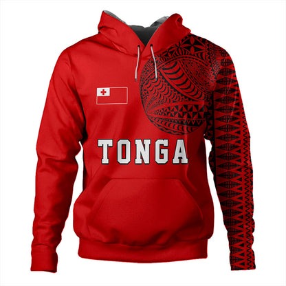 Tonga Hoodie Tattoo Ngatu Pattern Style