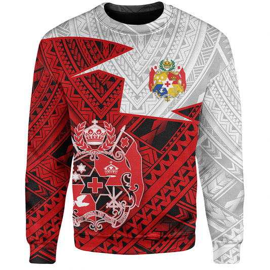 Tonga Sweatshirt Polynesian Tattoo Tribal Roots