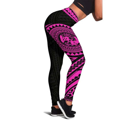 Tonga Polynesian 6th Legging (Pink)