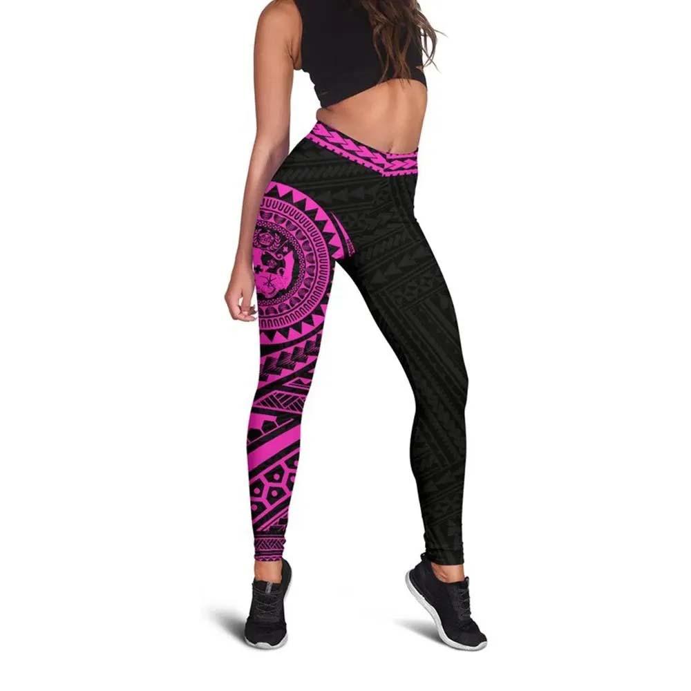 Tonga Polynesian 6th Legging (Pink)