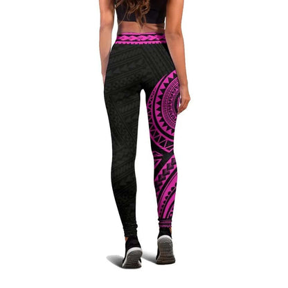 Tonga Polynesian 6th Legging (Pink)