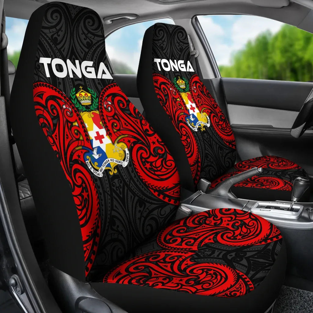 Tonga Polynesian Car Seat Cover - Tongan Spirit