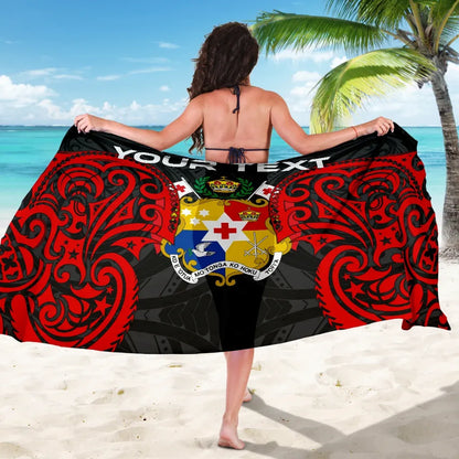 Tonga Polynesian Custom Personalised Sarong - Tongan Spirit