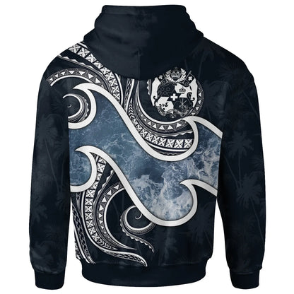 Tonga Polynesian Hoodie - Ocean Style